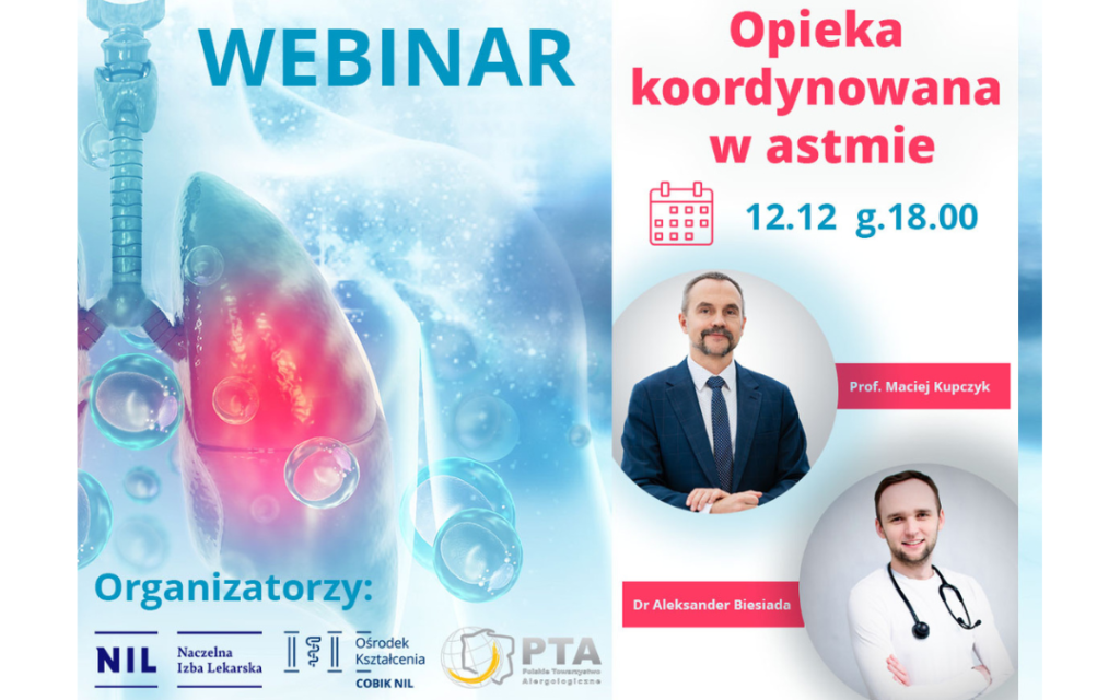 Webinar: Opieka koordynowana w astmie