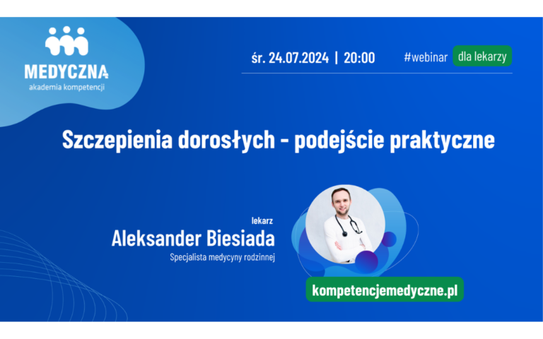 Webinar: Szczepienia dorosłych