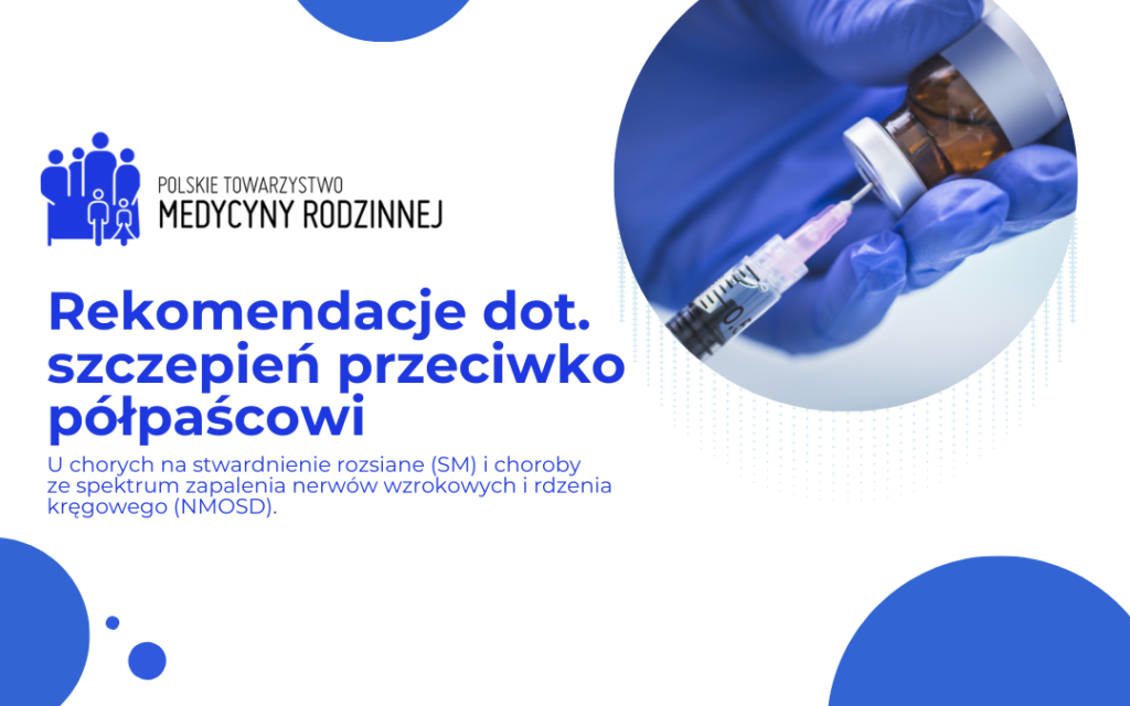 Rekomendacje dot. szczepień przeciwko półpaścowi