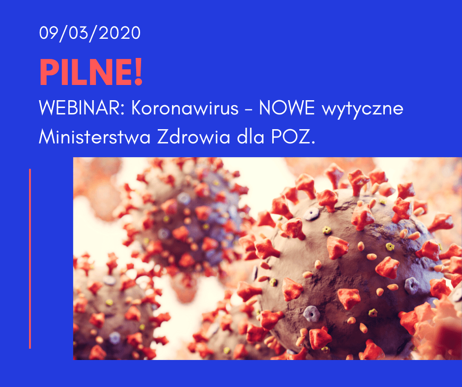 Webinar: „Więcej informacji o SARS-CoV-2