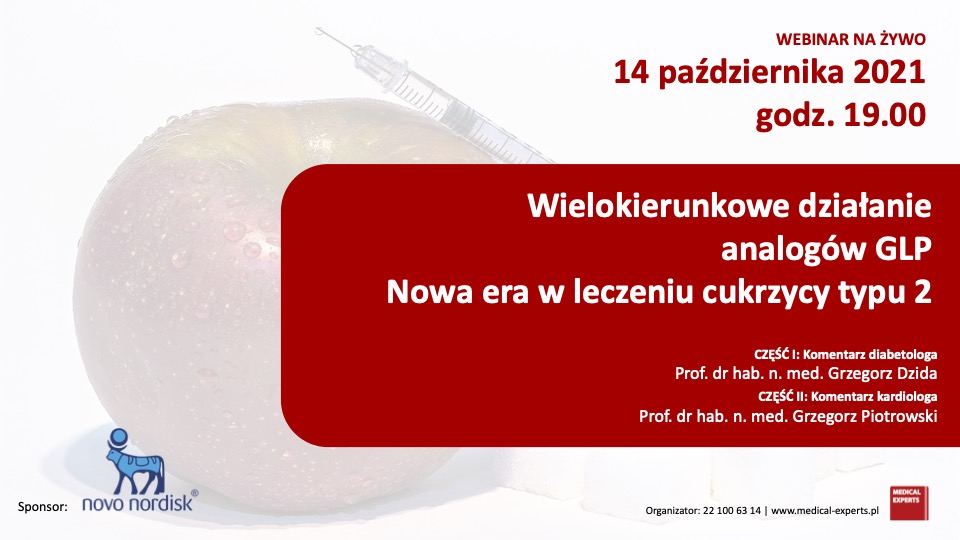 Nagranie webinaru: „Wielokierunkowe działanie analogów GLP”