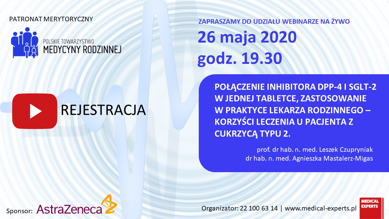 Webinar: Połączenie inhibitora DPP-4 i SGLT-2 w jednej tabletce